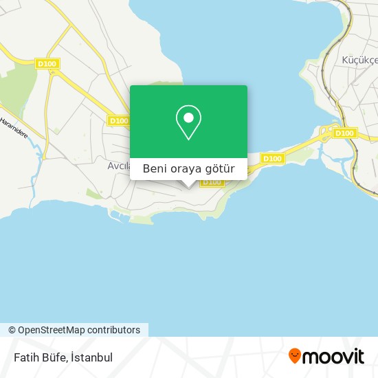 Fatih Büfe harita