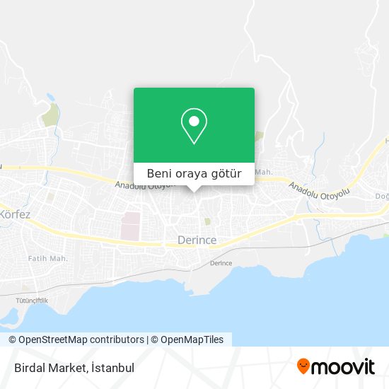 Birdal Market harita