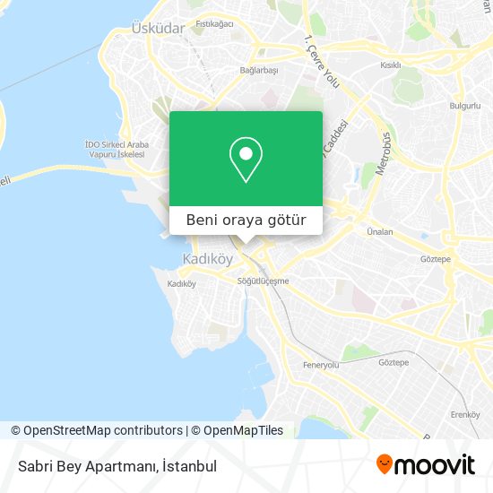Sabri Bey Apartmanı harita