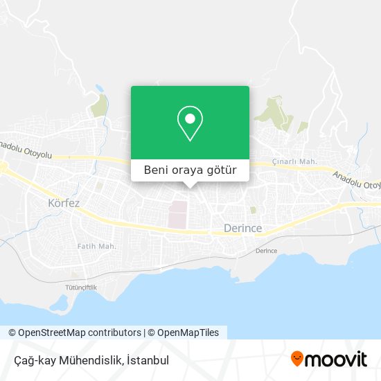 Çağ-kay Mühendislik harita
