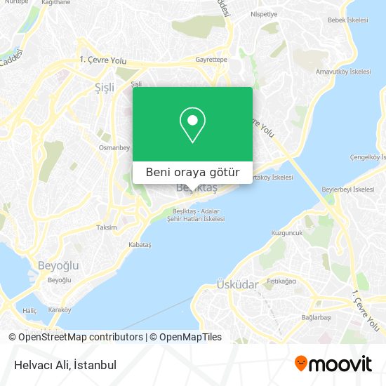 Helvacı Ali harita