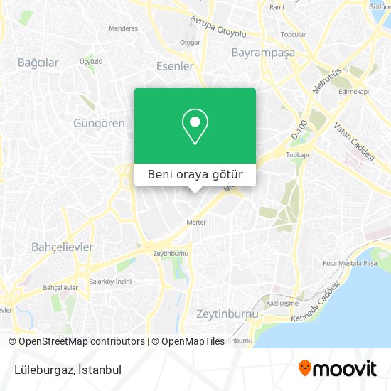 Lüleburgaz harita