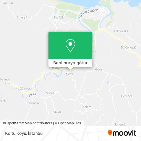 Koltu Köyü harita