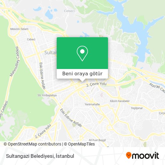 Sultangazi Belediyesi harita