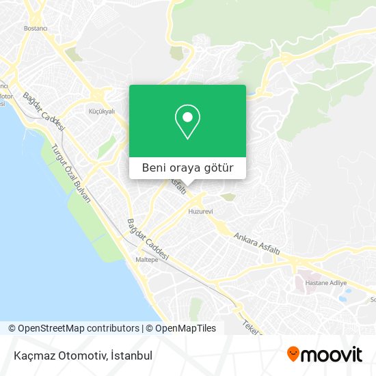 Kaçmaz Otomotiv harita