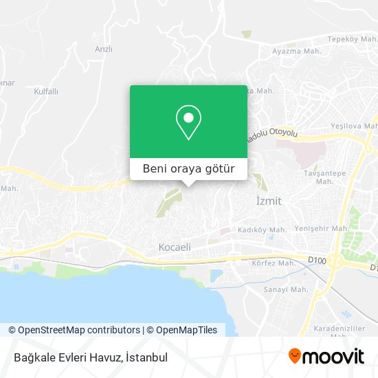 Bağkale Evleri Havuz harita