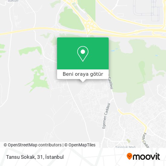 Tansu Sokak, 31 harita