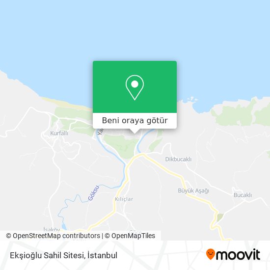 Ekşioğlu Sahil Sitesi harita