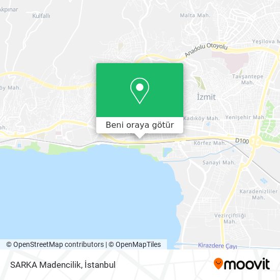 SARKA Madencilik harita