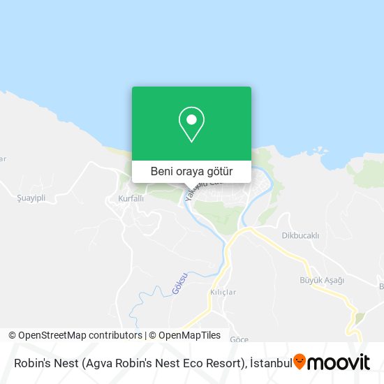 Robin's Nest (Agva Robin's Nest Eco Resort) harita