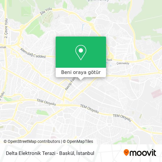 Delta Elektronik Terazi - Baskül harita