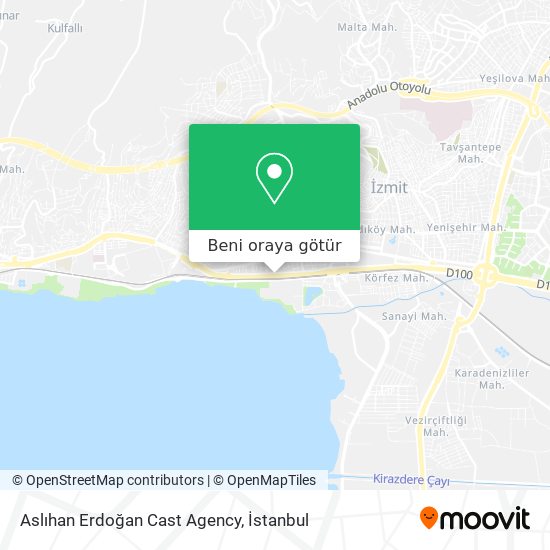 Aslıhan Erdoğan  Cast Agency harita
