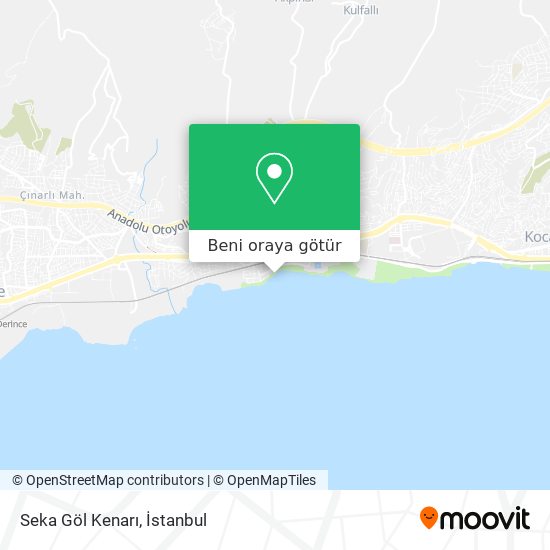 Seka Göl Kenarı harita