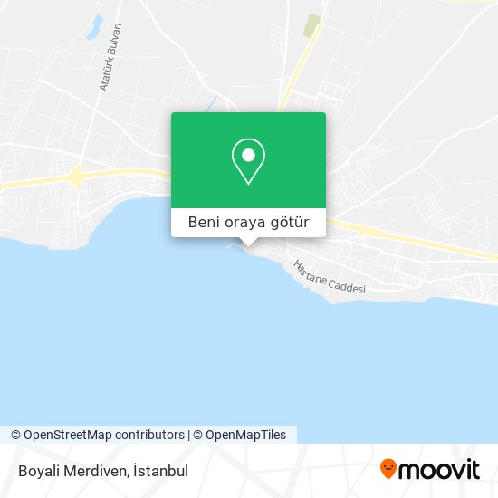 Boyali Merdiven harita