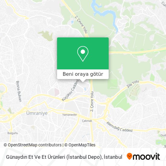 Günaydın Et Ve Et Ürünleri (İstanbul Depo) harita
