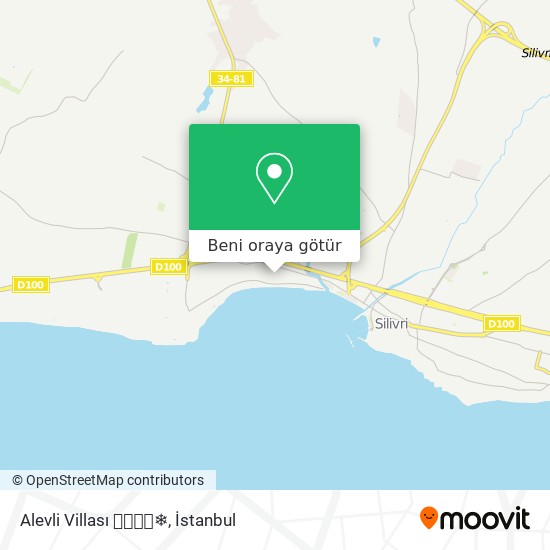 Alevli Villası 👪🏡💞⛄❄ harita