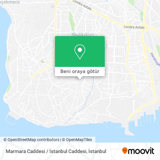 Marmara Caddesi / İstanbul Caddesi harita