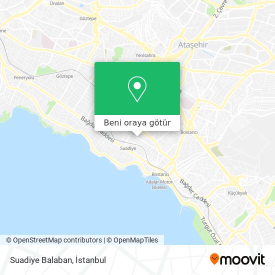 Suadiye Balaban harita
