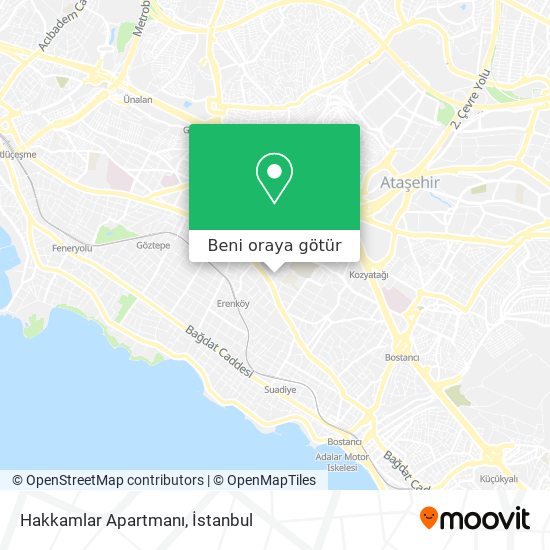 Hakkamlar Apartmanı harita