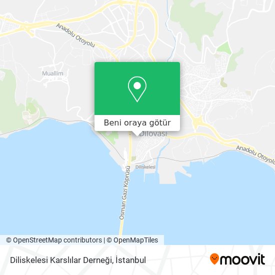 Diliskelesi Karslılar Derneği harita