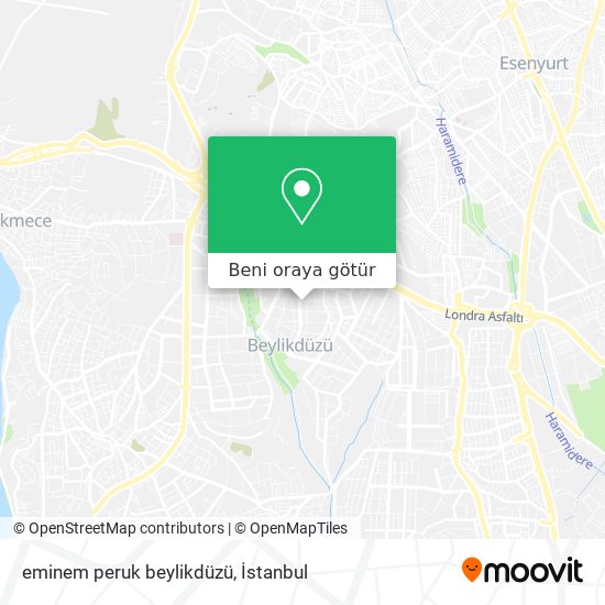 eminem peruk beylikdüzü harita