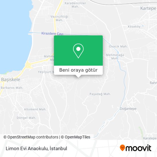 Limon Evi Anaokulu harita