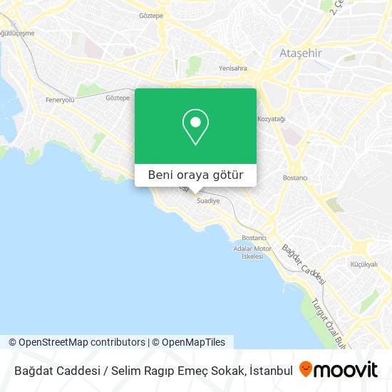 Bağdat Caddesi / Selim Ragıp Emeç Sokak harita