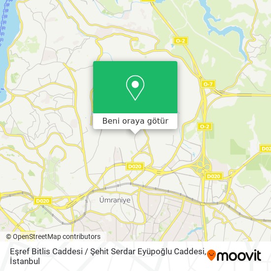 Eşref Bitlis Caddesi / Şehit Serdar Eyüpoğlu Caddesi harita