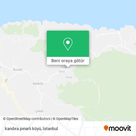 kandıra pınarlı köyü harita