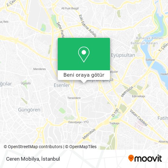 Ceren Mobilya harita