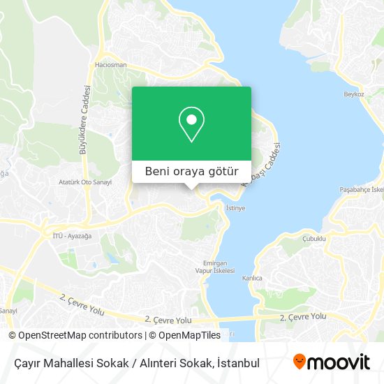 Çayır Mahallesi Sokak / Alınteri Sokak harita