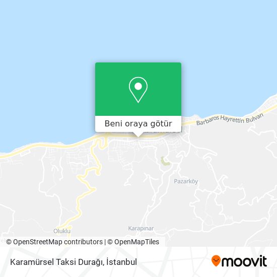 Karamürsel Taksi Durağı harita