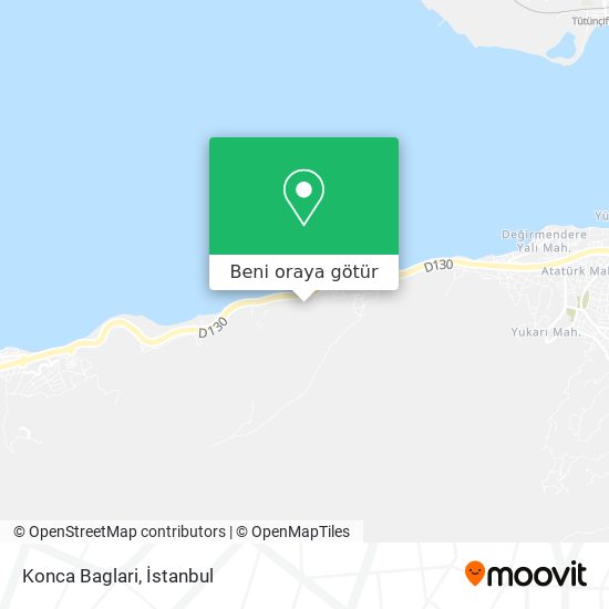 Konca Baglari harita