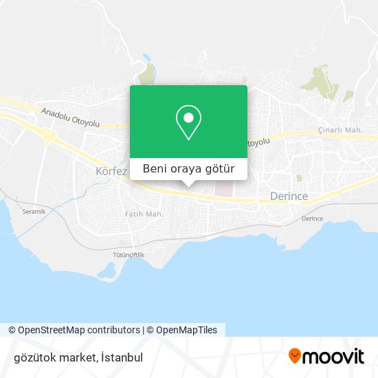 gözütok market harita