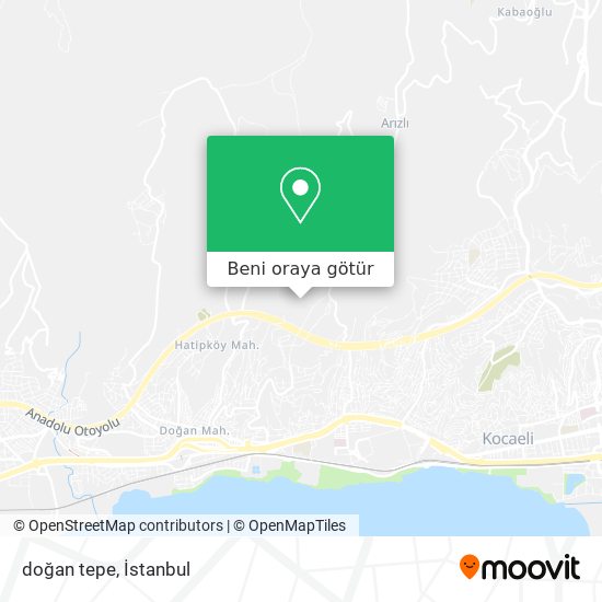 doğan tepe harita