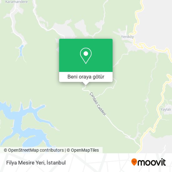 Filya Mesire Yeri harita