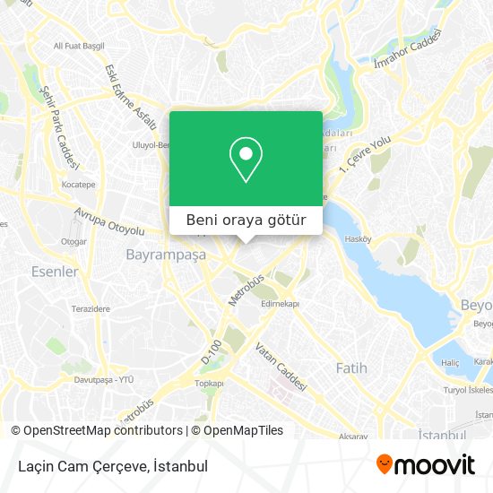 Laçin Cam Çerçeve harita
