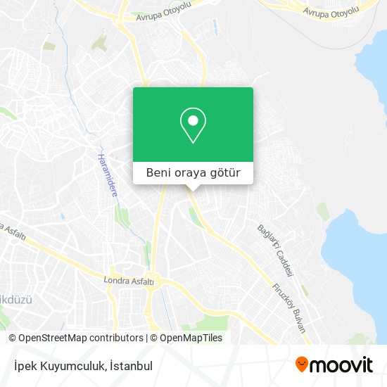 İpek Kuyumculuk harita