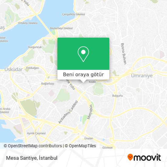Mesa Santiye harita