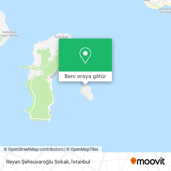 Reyan Şehsuvaroğlu Sokak harita