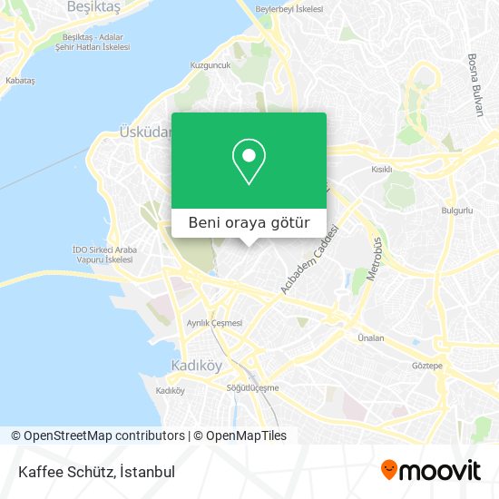 Kaffee Schütz harita