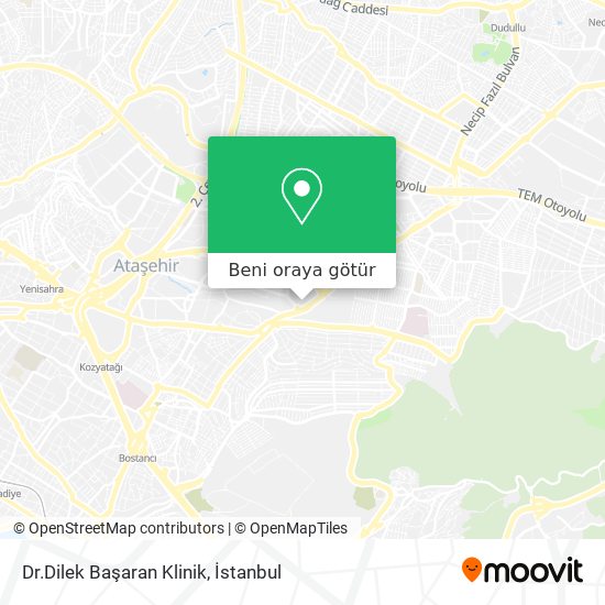 Dr.Dilek Başaran Klinik harita