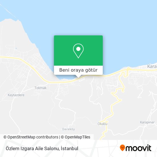 Özlem Izgara Aile Salonu harita