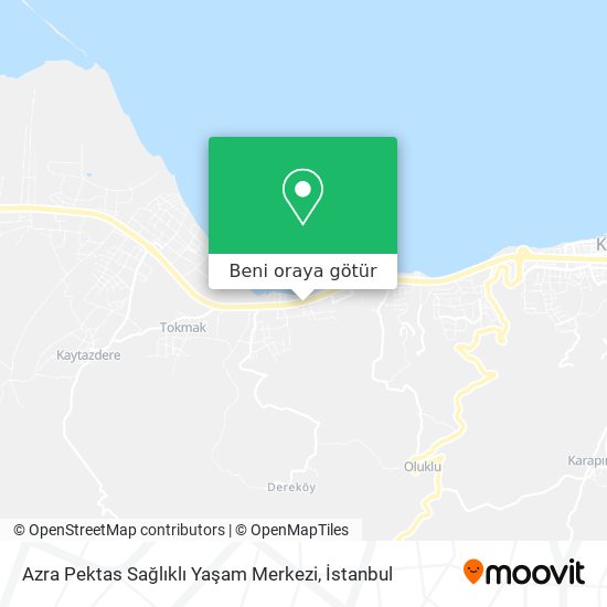 Azra Pektas Sağlıklı Yaşam Merkezi harita
