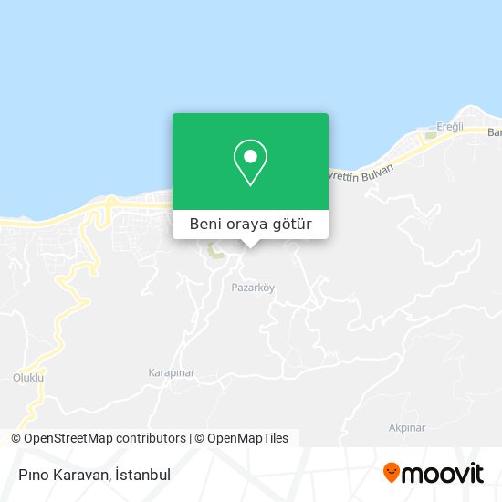 Pıno Karavan harita
