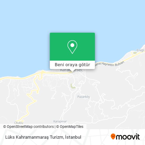 Lüks Kahramanmaraş Turizm harita
