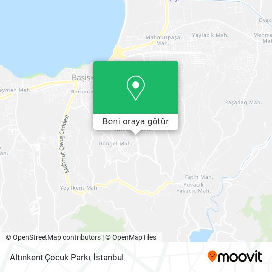 Altınkent Çocuk Parkı harita