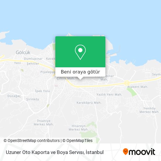 Uzuner Oto Kaporta ve Boya Servısı harita