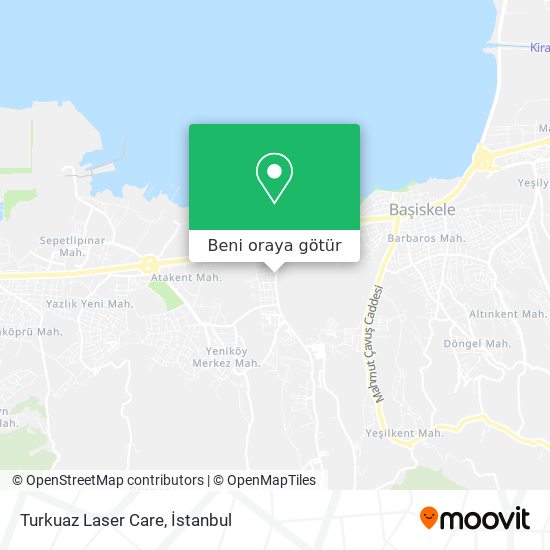 Turkuaz Laser Care harita