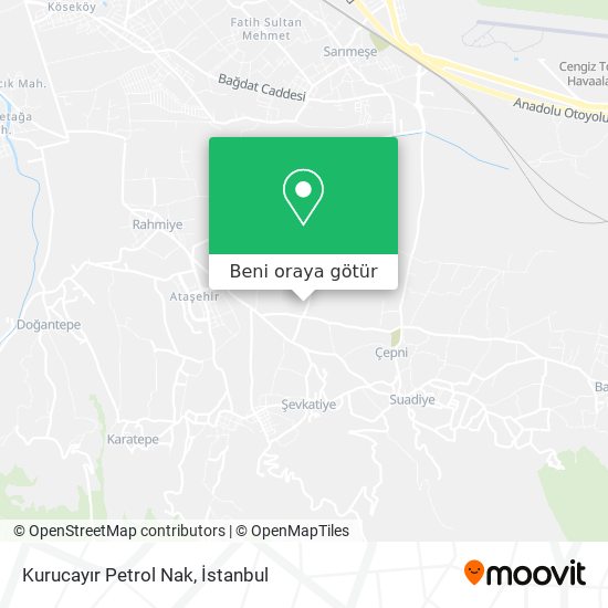 Kurucayır Petrol Nak harita